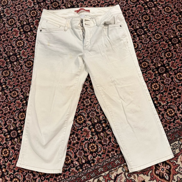 GAP Jeans Vintage White Gap Capri Jeans Poshmark